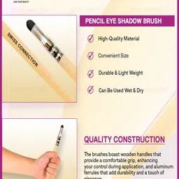 Swiss Connection Set Of 4 Eyeshadow Brushes image 3