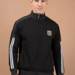 Dollar Men Lightweight Open Front Jacket with Embroidered image 1