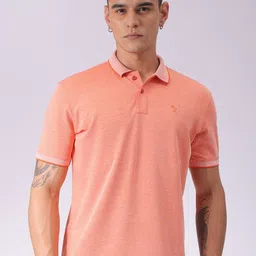 The Indian Garage Co Men Solid Polo Collar T-shirt-picture-41