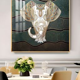 THE NEXT DECOR White Elephant Portrait Wall Art-picture-18