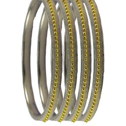Vidhya Kangan Beige Brass Bangles-image-108