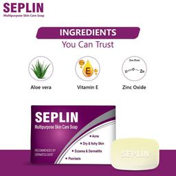 WestCoast Set Of 3 Seplin Soap With Aloe Vera - 75g Each image 3