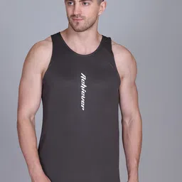 Antiloop Achiever Printed Gym Vests Vest-01AchD.Grey-M-image-96