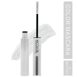 INCOLOR Eye Makeup Long Lasting Color Mascara 6 ml - Milky White 02-40
