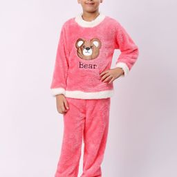 Lugo Unisex Kids Printed Night suit-image-80