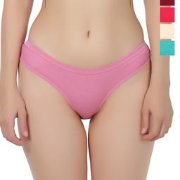 Liigne Pack Of 5 Mid-Rise Basic Briefs VCPC2147-XS-image-103