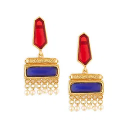 Zaveri Pearls Contemporary Drop Earrings-image-73