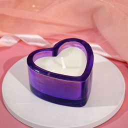 GIVA White & Purple Tea Light Candle-image-66