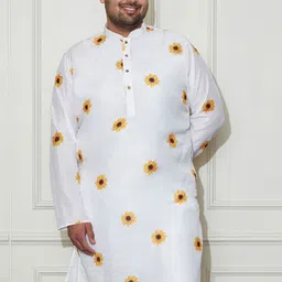VASTRAMAY PLUS Men Quirky Printed Kurta-picture-9