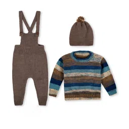 Tintin Multicoloured Self Design Pure Wool Clothing Set-picture-41