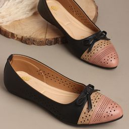 sneakers villa Women Embellished Mojaris with Bows Flats-image-45