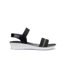 PENNEN Open Toe Wedges Heel Sandals With Backstrap image 5