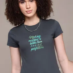 SZN Women Typography Printed T-shirt-picture-48