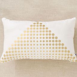 Home Centre Off-White & Gold-Toned Printed Velvet Pre-Filled Cushion-picture-18
