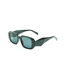 MARLIT Men UV Protected Lens Oval Sunglasses BE-EDGY-BLACK-12