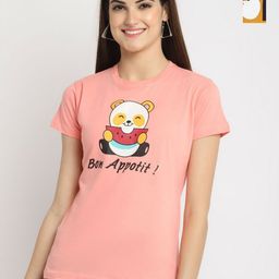 Dreambe Women Typography Printed T-shirt-picture-11