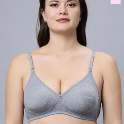 In Care Pack of 2 Full Coverage Pure Cotton T-shirt Bra-image-40