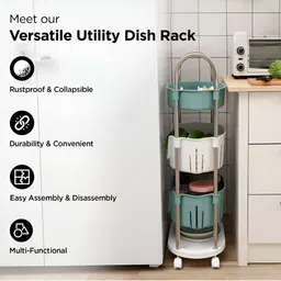 UMAI Green Set of 1 Regular Multi-Utility Organisers image 3