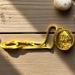 CHARMS Unisex Gold Gold-Plated Alloy Pendant-picture-3