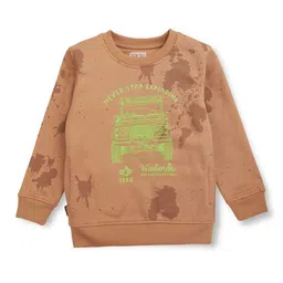 Gini and Jony Boys Printed Sweatshirt-image-51