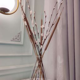 Myntra Elegant Homes White 1 Pieces Hydrangea Sasaya Artificial Flower-15