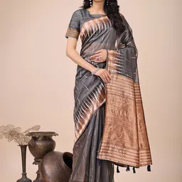 Astita Woven Design Zari Saree-image-40