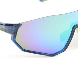 Royal Enfield Men Shield Sunglasses with UV Protected Lens image 4