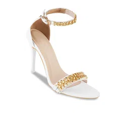 Try Me Embellished Stiletto Sandals-38