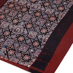 Taavi Ethnic Motif Printed Pure Cotton Dupatta image 4