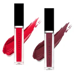 ME-ON Set Of 2 Superlast Waterproof Matte Liquid Lip Gloss 6ml Each - Shade 04 & 14-2