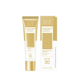 CVB Radiant Serum SPF 30+++ Foundation & Sunscreen - Shade 04-47