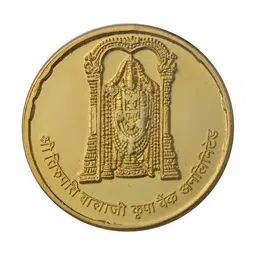 Pray Everyday 7-Pcs Gold-Plated Tirupati Balaji Coins-image-37