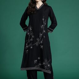 Indo era Embroidered Tunic With Trouser Co-Ords-picture-33