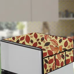 The Furnishing Tree Yellow Plastic Refrigerator Cover-picture-16