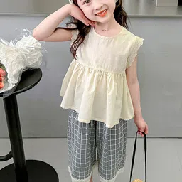 LULU & SKY Girls Top with Trousers-image-54