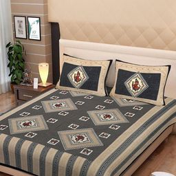 E Elma Unisex Black Bedsheets-image-78