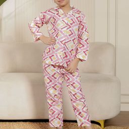 Stuffie Land Printed Long Sleeves Shirt & Trousers Clothing Set-image-91