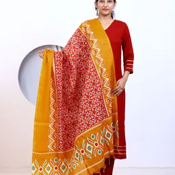 DEEBACO Ethnic Motifs Printed Dupatta image 2