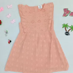 Creative Kids Print Fit & Flare Dress-21