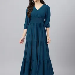 Raiyani Fashion Women Fit & Flare Maxi Dress-picture-23