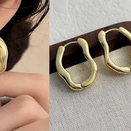 AKISON JEWELS Contemporary Hoop Earrings-picture-12