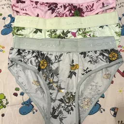 FiveFlag Mid-Rise Cotton Blend Briefs-image-34
