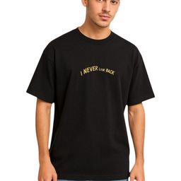 Billion Typography Printed Drop-Shoulder Sleeves Pure Cotton Oversized T-shirt-image-25