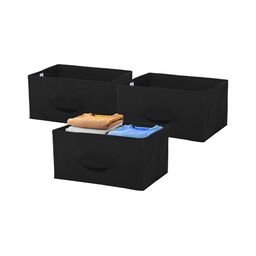 Aura Black 3 Pieces Drawer Organiser-52