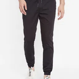 SAPPER Men Relaxed Joggers Trousers-image-8