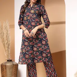 House Of Zelena Printed Top With Trousers Co-Ords-image-21