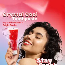 toothsi Cristal Cool Toothpaste- 100 g image 3