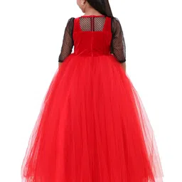 Wish little Net A-Line Maxi Dress image 5