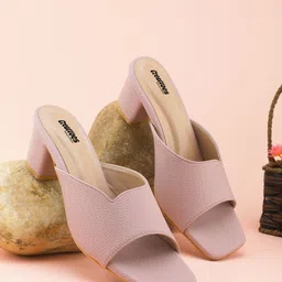 Creattoes Block Sandals with Buckles-picture-5