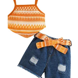 StyleCast x Revolte Girls Printed Top with Shorts-picture-14